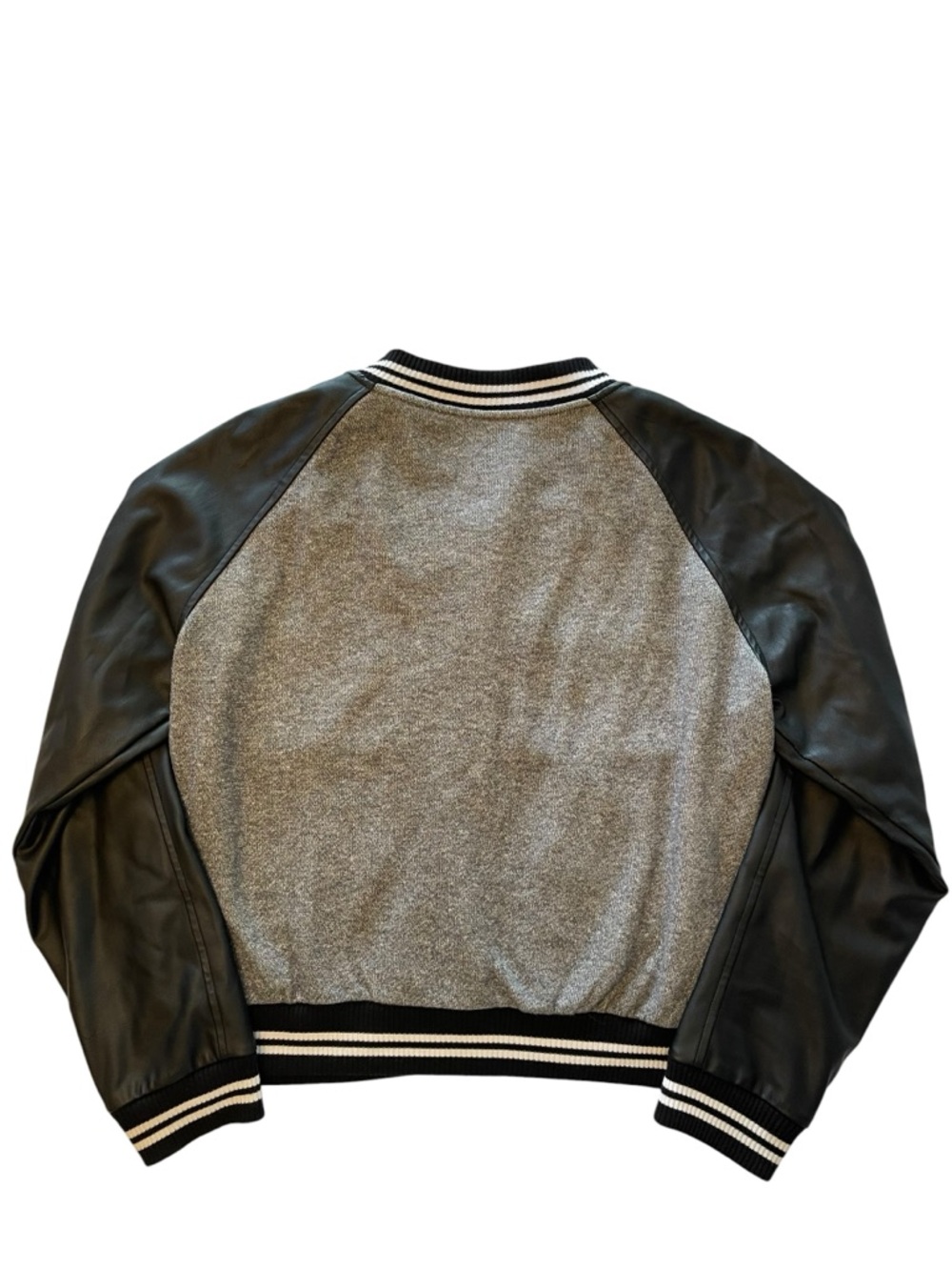 Victoria's Secret Grey & Black Retro Varsity Jacket - Picture 3 of 13